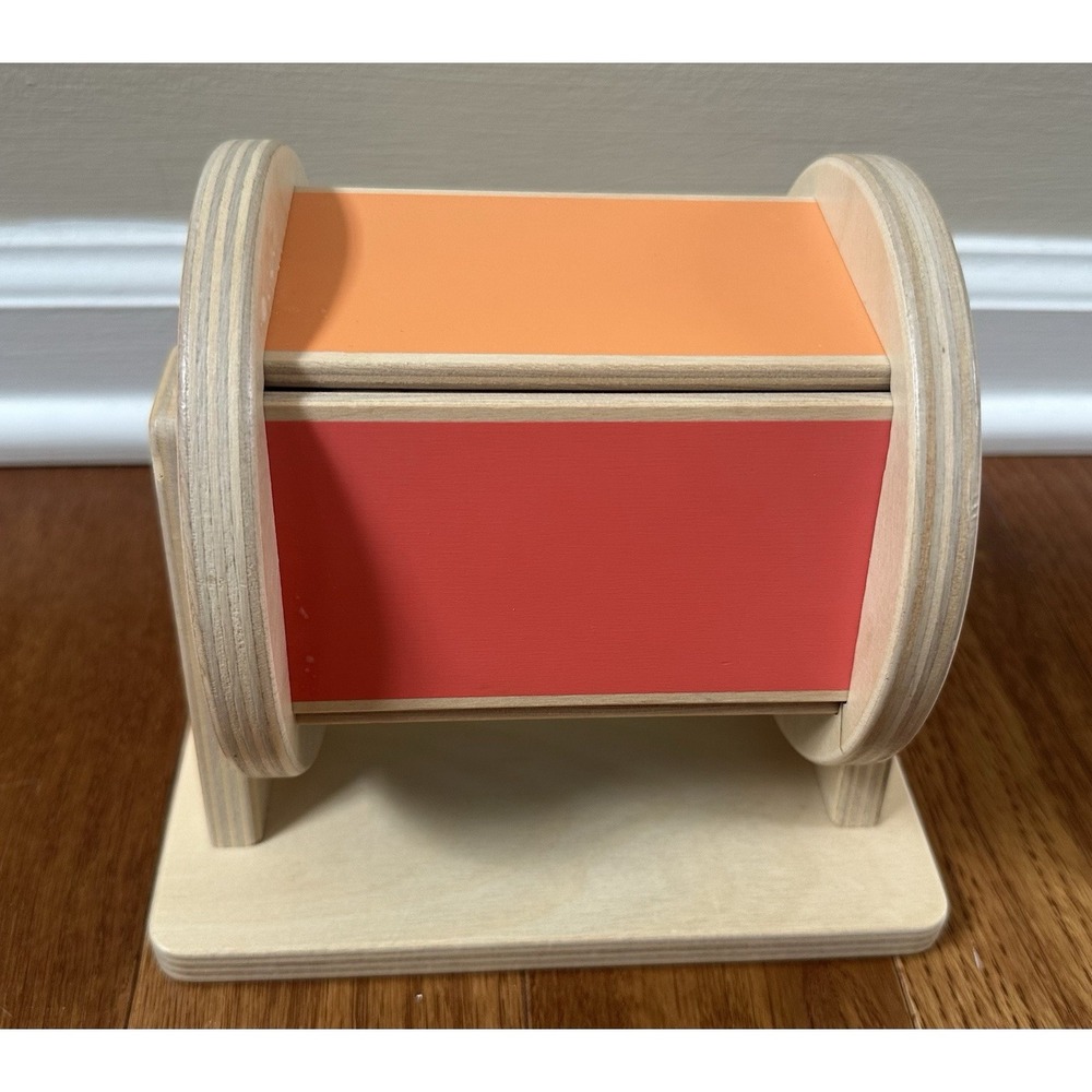 Lovevery spinning rainbow toy designed for children aged 5-6 months